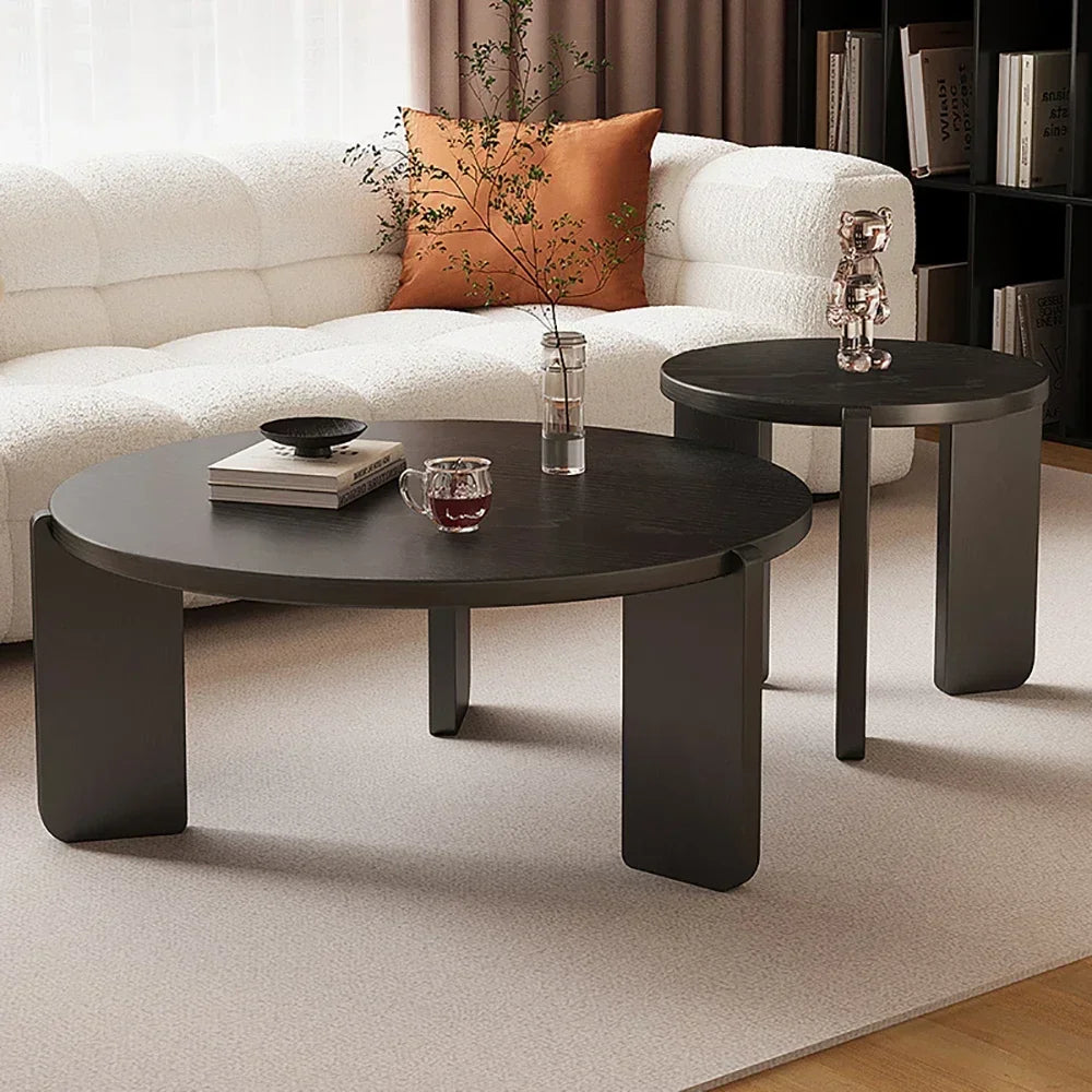 Minimalist Modern Coffee Table- طاولة دائرية مانملست ستايل