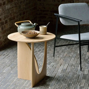 Round Coffee Table طاولة قهوة بتصميم ريترو
