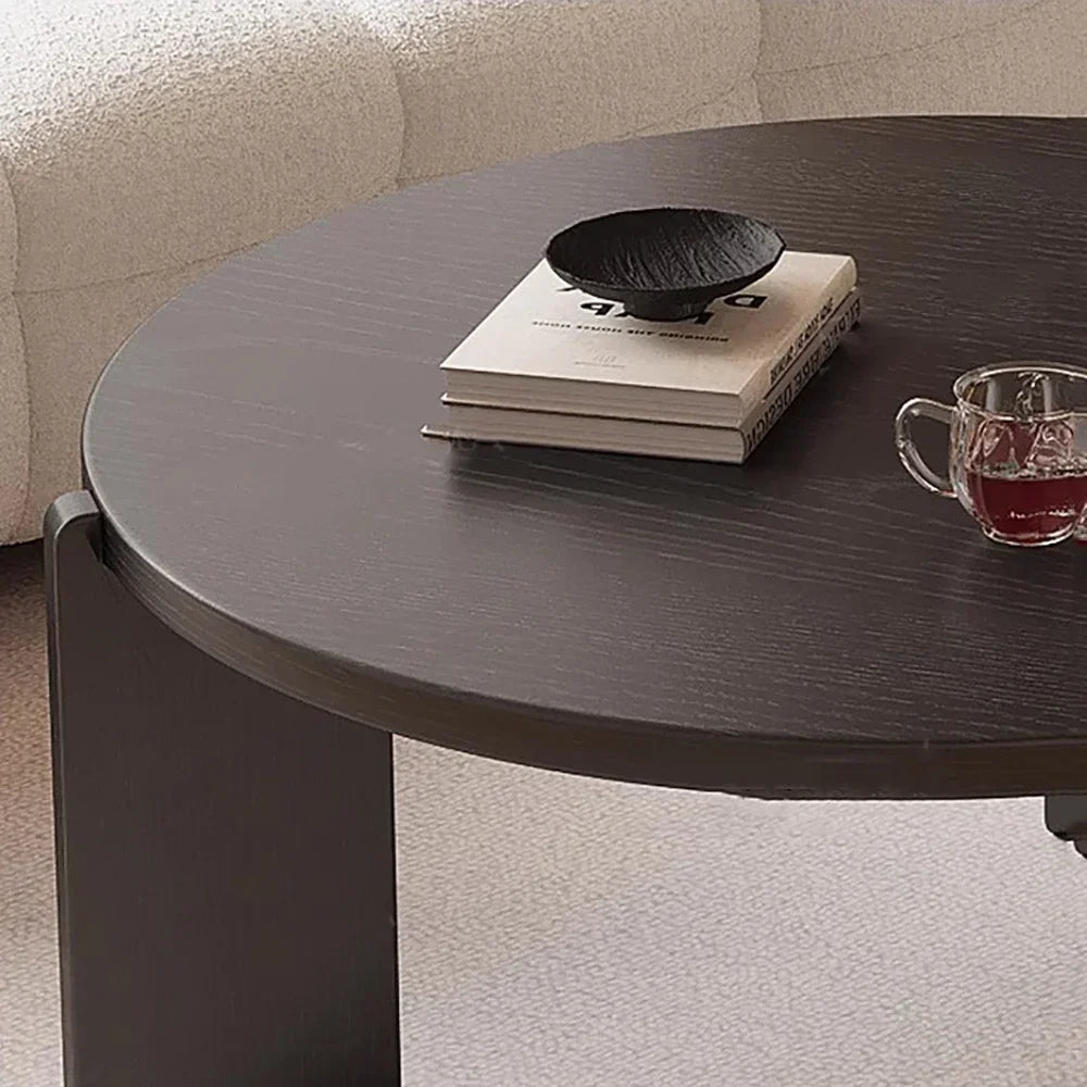 Minimalist Modern Coffee Table- طاولة دائرية مانملست ستايل