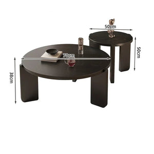 Minimalist Modern Coffee Table- طاولة دائرية مانملست ستايل